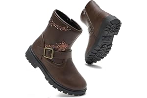 Daclay Toddler Boys Girls Boots Kids Work Boots Winter Snow Boot Hiking Outdoor Shoes