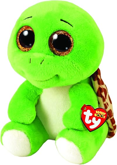TY Beanie Boo Turtle Turbo 15 cm Green Plush Toy