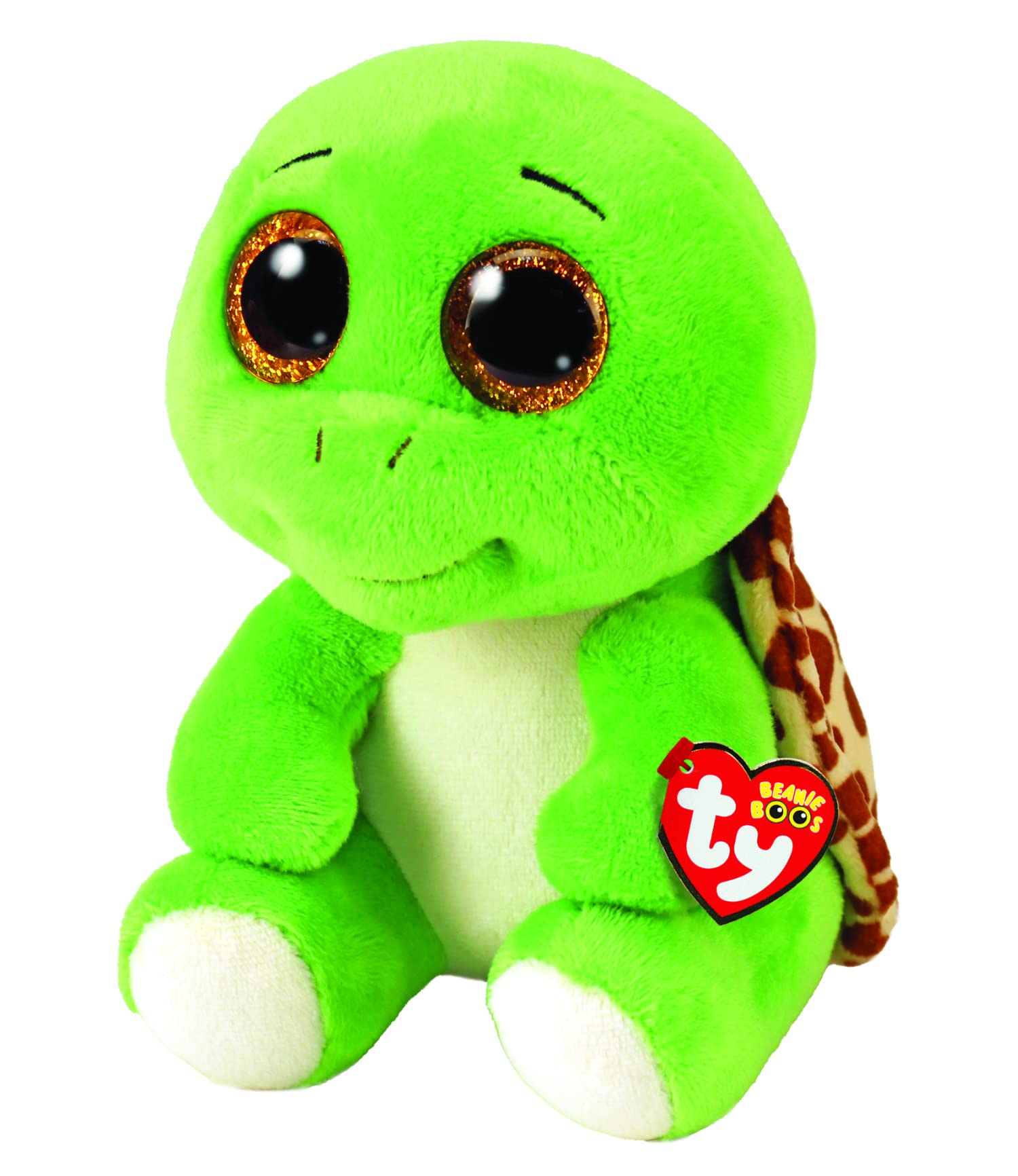 TY Toys Beanie Boo Turtle Turbo - 15 CM, Green (2009293)