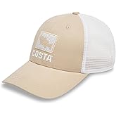 Costa Del Mar Unisex Adult Bass Waves Trucker