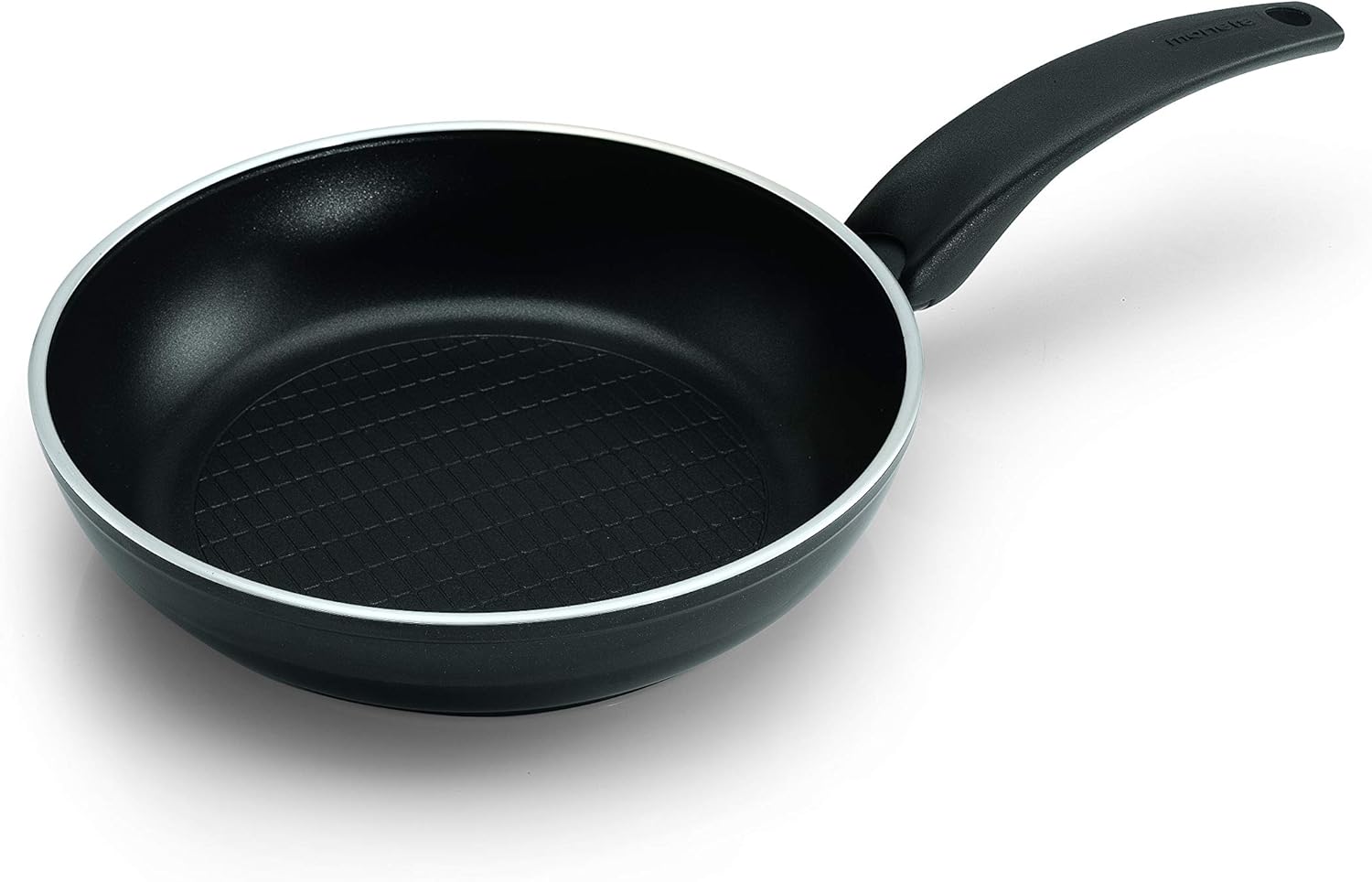 Alluflon Save Energy Non-Stick Frying Pan, Diameter 24 cm, 1 Handle, Aluminium, Black