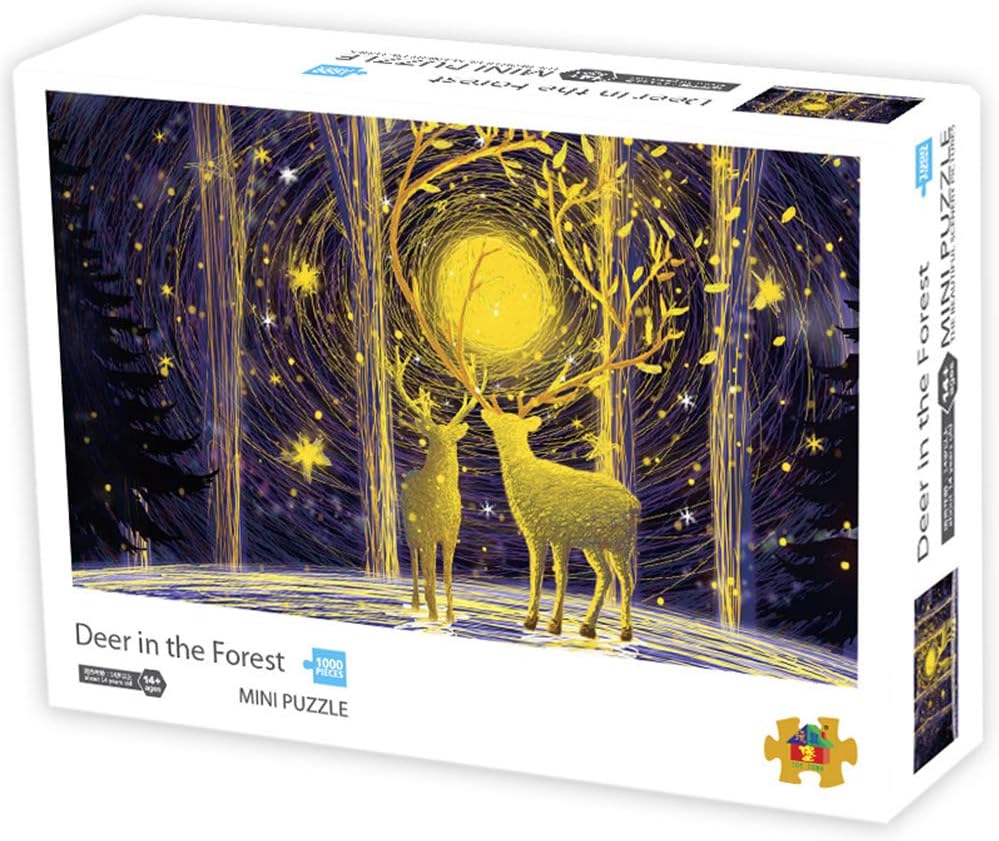 SAMTITY 1000 pcs Jigsaw Puzzles for Adults with Sights Views, Cardboard Puzzles Educational Games for Kids Adults