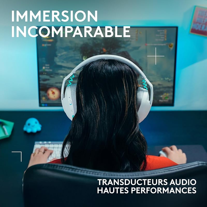 G321 LIGHTSPEED, casque gaming Bluetooth sans fil