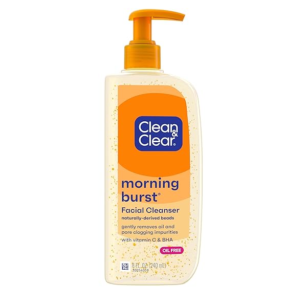 CLEAN & CLEAR MORNING BURST OIL-FREE FACIAL CLEANSER...