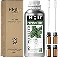 HIQILI 32 Fl Oz Peppermint Oil for Homemade Spray, Diffuser, Aluminum Bottle, 100% Pure Natural