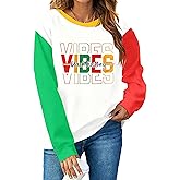 MOUSYA Black History Month Sweatshirt Women Black History Print Tee African American Shirts