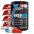 VASOBLITZ Award Winning Dual Nitric Oxide Pre Workout with NO3T Arginine Nitrate,L-Citrulline,Betaine Anhydrous,Calcium Lacta