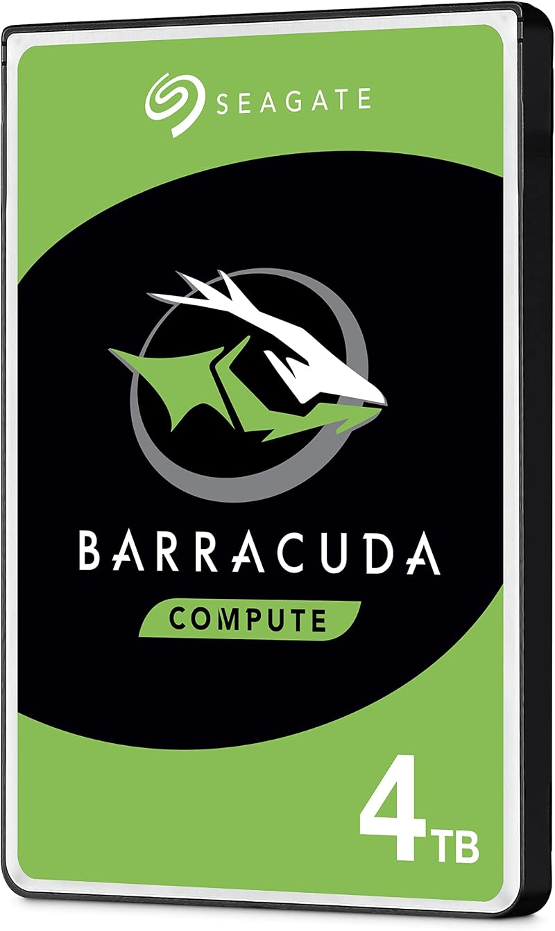 Seagate BarraCuda 4TB 2.5 Inch Internal HDD 128 MB Cache SATA 6 Gb/s