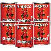 Bianco DiNapoli Organic Fire Roasted Chopped Canned Tomatoes | 28 Oz (Pack of 6), Vine Ripened California Grown, Perfect for Soups, Sauces, Pasta and More