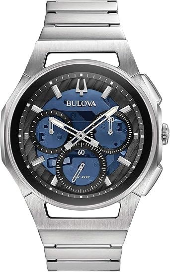 Bulova Reloj Cronógrafo para Hombre de Cuarzo con Correa en Acero Inoxidable 96A205