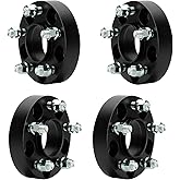 ILONPA 5X4.5 1.25 inch (31.75mm) Hubcentric Wheel Spacers with 70.5mm Bore Compatible with 2015-2023 Ford Mustang, 2017-2020 Ford GT, 5x114.3mm 14x1.5 Studs Wheel Adapters, Set of 4