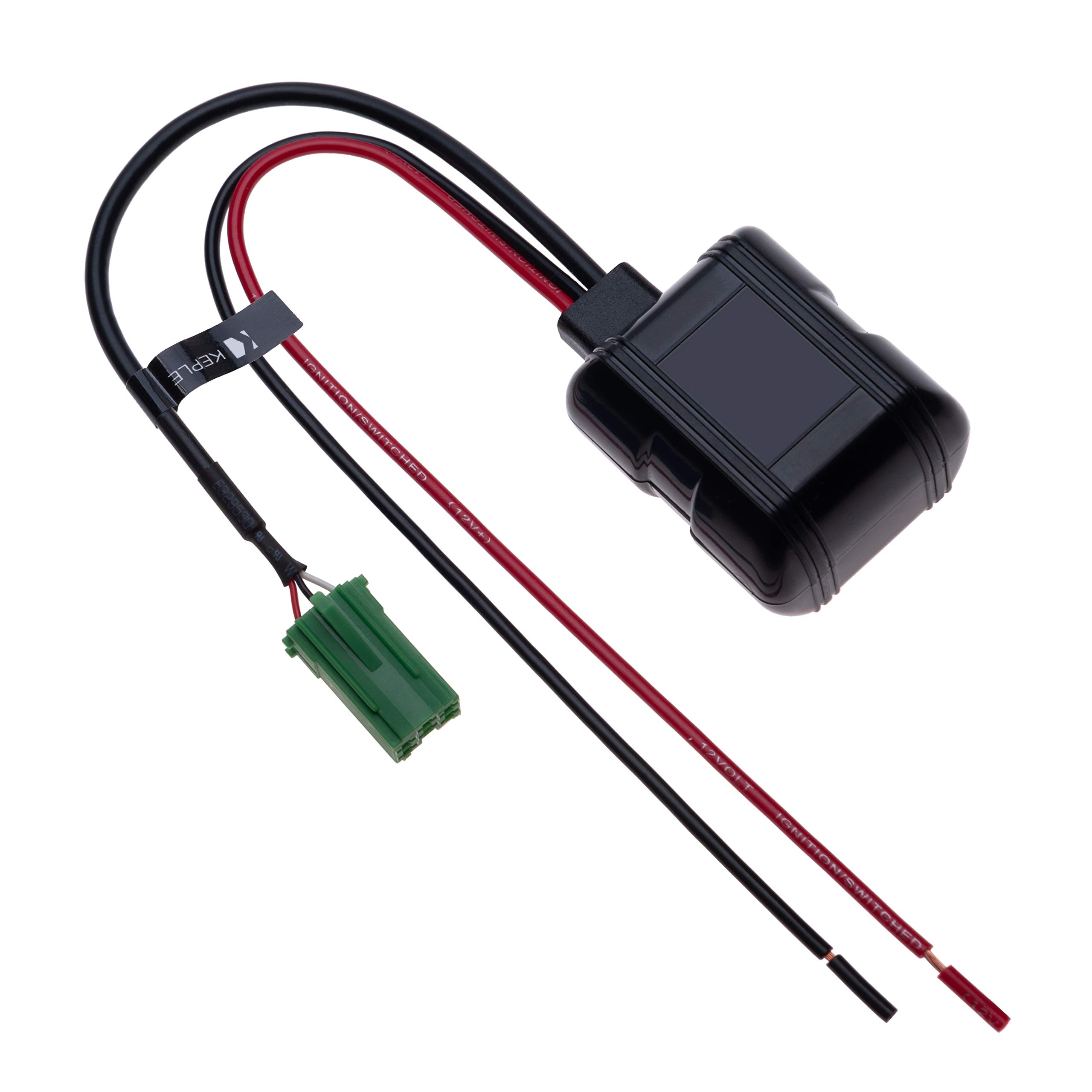 6-Pin Car Bluetooth Module Music Wireless Adapter Stereo Auxiliary Receiver Aux Audio Cable Compatible with Clio Escape Kangoo Laguna Megane Scenic Trafic Twingo Modus Master | 12V