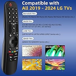 Replacement for LG TV Remote, for All 2019-2024 LG