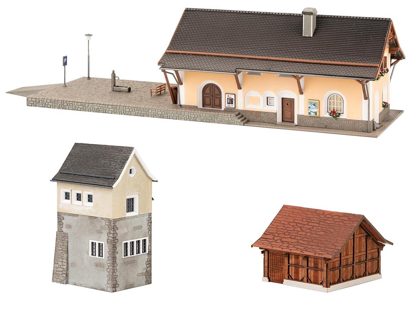 Susch Train Station Set