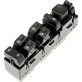 Dorman 901-075 Front Driver Side Master Window Switch - 8 Button, Power Mirror (Non-folding only) Compatible with Select Cadillac/Chevrolet/GMC Models