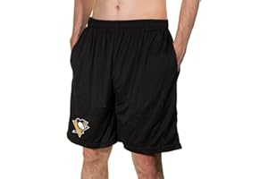 Calhoun NHL Men's Team Logo Air Mesh Shorts