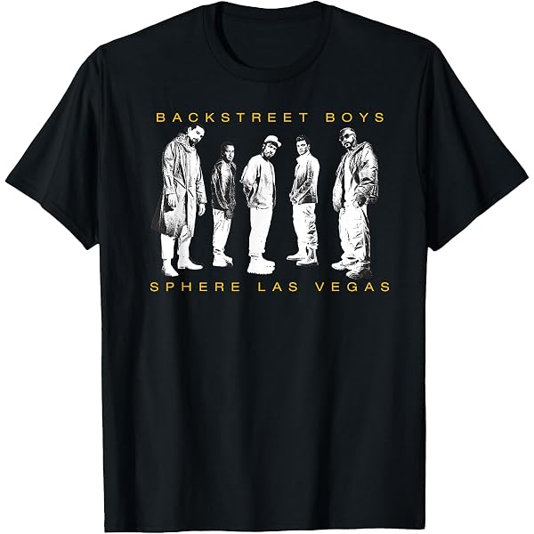 Amazon.com: Backstreet Boys Las Vegas Residency August 01 T-Shirt