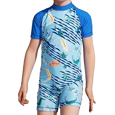Kids Short Sleeve Rash Guard UPF 50 Sun Protection Kuwait Ubuy