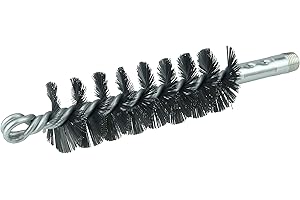 Weiler 44128 1-1/2" Single Spiral Flue Brush, .012 Steel Fill, Made in The USA