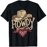 Western Cowboy Birthday Party Howdy Cowboy T-Shirt