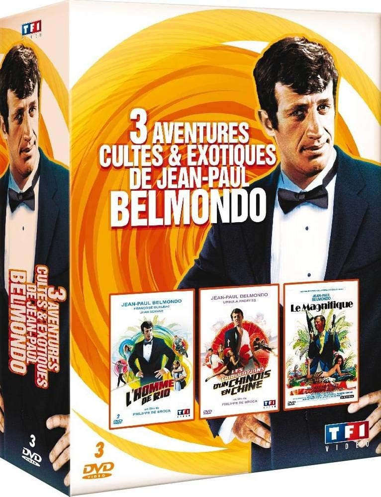 Belmondo Les Tribulations D'un Chinois En Chine 3 films cultes de Belmondo - Les tribulations d'un chinois en Chine + L