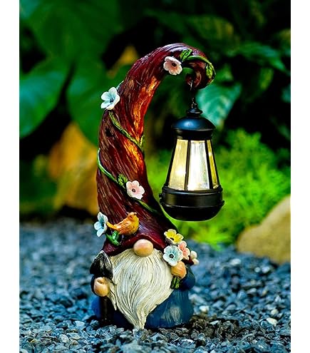 Amazon.com: Zeckos Naughty Groundhog Solar Eyes Solar LED Light