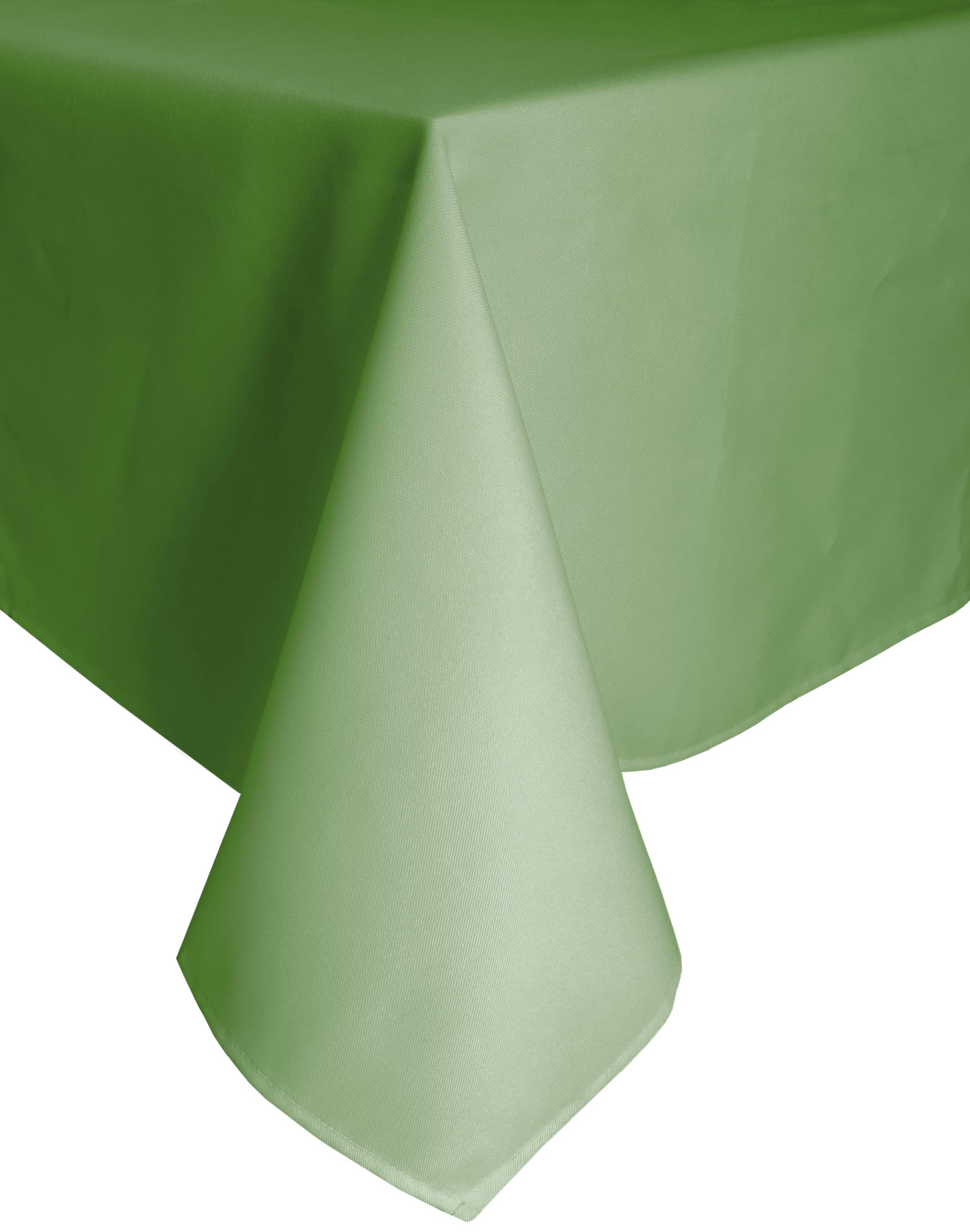 Olivia Rocco Waterproof Table Cloths Wipe Clean Tablecloth Rectangular Picnic Mat Stain Resistant Wipeable Tablecloths Polyester Washable Table Cover for Kitchen Dining Outdoor, 145x200cm, Lime Green