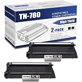 TN780 Compatible TN-780 Black Super High Yield Toner Cartridge Replacement for Brother TN-780 MFC-8950DW HL-6180DW HL-6180DWT MFC-8950DWT Toner.(2 Pack)