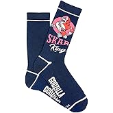 Everything Legwear Godzilla x Kong Crew Socks (1 Pair) - One Size Fits Most