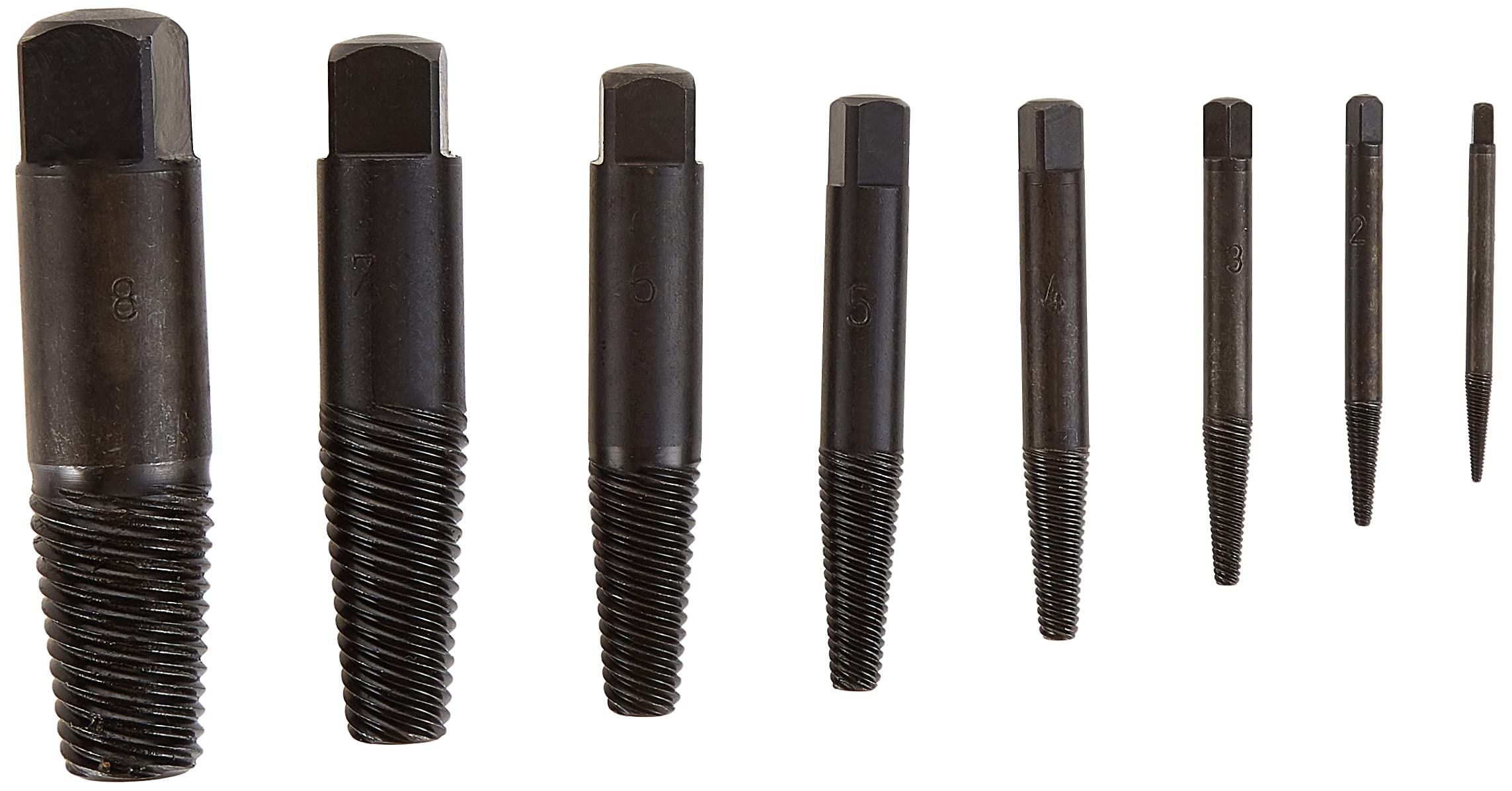Rennsteig 470 902 3 8 Parts Screw Extractor Set, Black