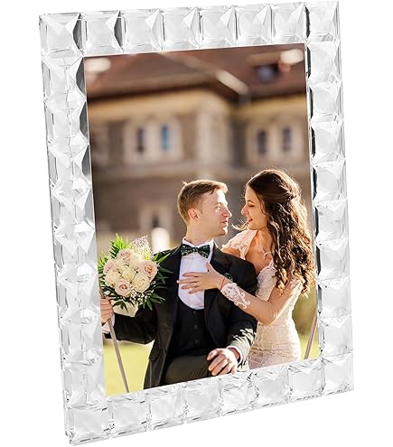Amazon.com - Swarovski Crystalline Picture Frame, 6-1/8
