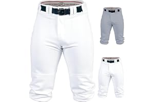 Rawlings | PRO 150 Series Baseball Pants | Knicker Fit | Adult Sizes | Solid | Multiple Colors