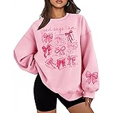 UYIQL Christian Sweatshirts for Women Oversized Faith Jesus Shirts Bible Verses Inspirational Long Sleeve Graphic Pullover