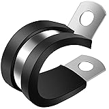 ZIPCCI 1-1/2 Inch Wire Clamp, 10 Pack Stainless