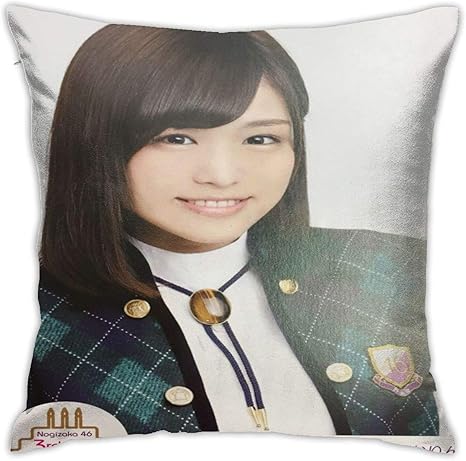 Amazon 21新款 乃木坂46写真集 伊藤かりん かわいい枕カバーとスタイリッシュなインテリア枕カバー背もたれソファ車抗菌消臭洗える高品質 45x45cm 枕カバー ピローケース オンライン通販