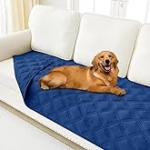 Smiry Waterproof Dog Bed Cover Blanket 30x70, Soft Reversible Pet Blanket, Washable Leakproof Cats Dogs Couch Cover for Sofa, Couch, Furniture, Navy/Navy