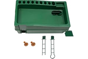 GAEBEOIH Automatic Golf Tee Machine, 100 Balls Golf Ball Dispenser Golfs Practicing Training Pitching Machine Portable Required Practice Hitting Aid with Foot Pedal for Driving Ranges Sports Gaming Clubs