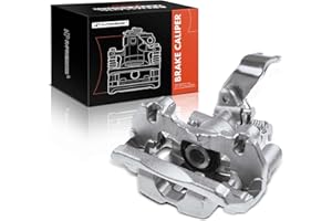 A-Premium Disc Brake Caliper Assembly with Bracket Compatible with Select Mazda Models - Protege 2001-2003, Protege5 2002-2003 - Rear Right Passenger Side