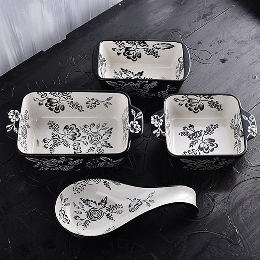 Eoco Platos-Plato vibrante de la porcelana de Rose negra Platos ...