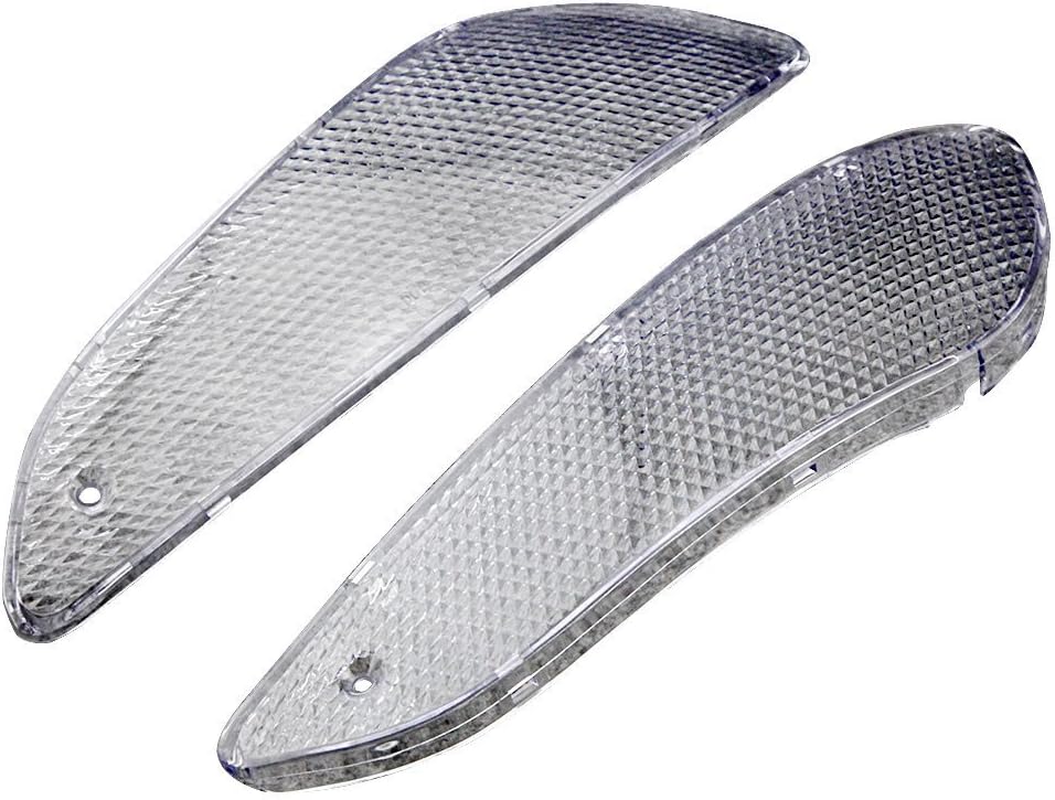 Mallofusa Front Turn Signal Light Lens Cover Replacement