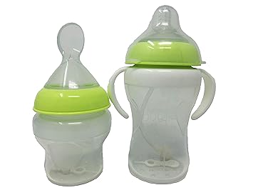 Baby Cereal Feeder Bottles Food Nurser Sassy Baby Set Of 2 Count