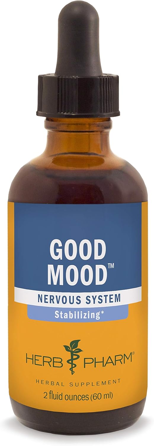 Herb Pharm Good Mood Liquid Herbal Formula with St. John's Wort for Healthy Emotional Balance - 2 Ounce: Health & Personal Care