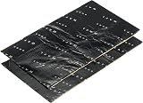 sourcing map Sound Deadening Mat 220x120x1.5mm Butyl Rubber Damper for AC view 1