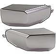 Garage-Pro Front Driver and Passenger Side Bumper End Set Compatible with 2007-2014 Toyota FJ Cruiser Painted Silver Plastic