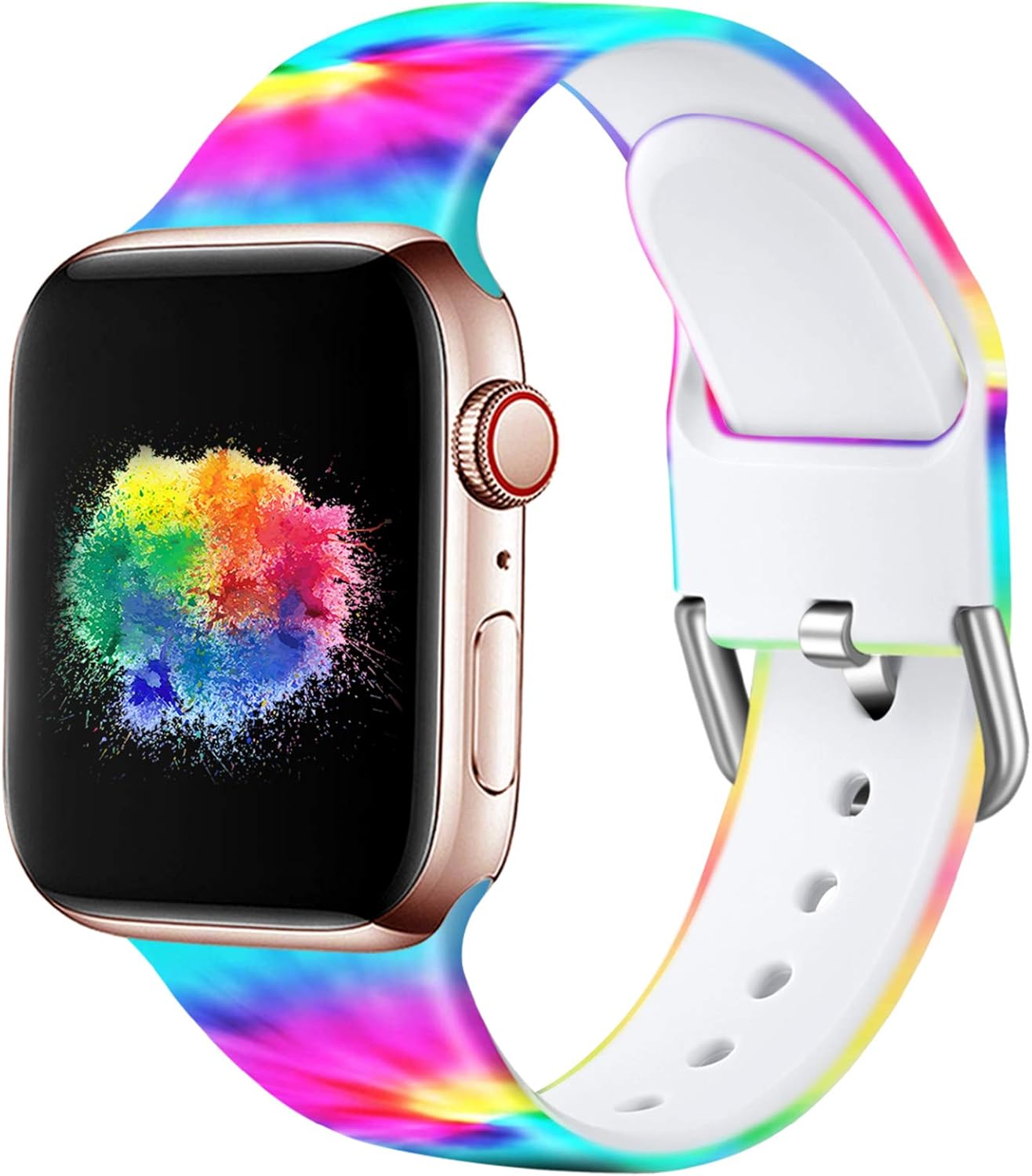 Wepro Replacement Strap Compatible with Apple Watch Strap 45mm 44mm 42mm 46mm 49mm