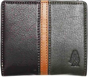 Amazon ハッシュパピー 財布 メンズ 二つ折り ファスナー ラウンドファスナー 二つ折り財布 Hp0455 チョコ グリーン M Hush Puppies ハッシュパピー シューズ バッグ