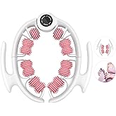 COSTWELL Cellulite Massager, Cellulite Remover Muscle Roller,360° Deep Tissue Massager for Leg, Neck,Calves, Arm,Thighs, Back,Manual Massager Foam Roller Fascia Massage Tool for Muscle Relieve. (Pink)