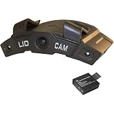 LIDCAM+ LC-WF-BZ Hands Free Hat Mounted Digital Action Camera, 1080P HD Wi-Fi with Full Audio and 1X to 4X Zoom, Black