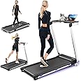 Cardirun [Voice Control] Walking Pad Treadmill-3.0HP & 350 lb Capacity, Under Desk Treadmill with Incline for Home Small, 3 in 1 Portable Treadmill, App & Remote Control, LED Display