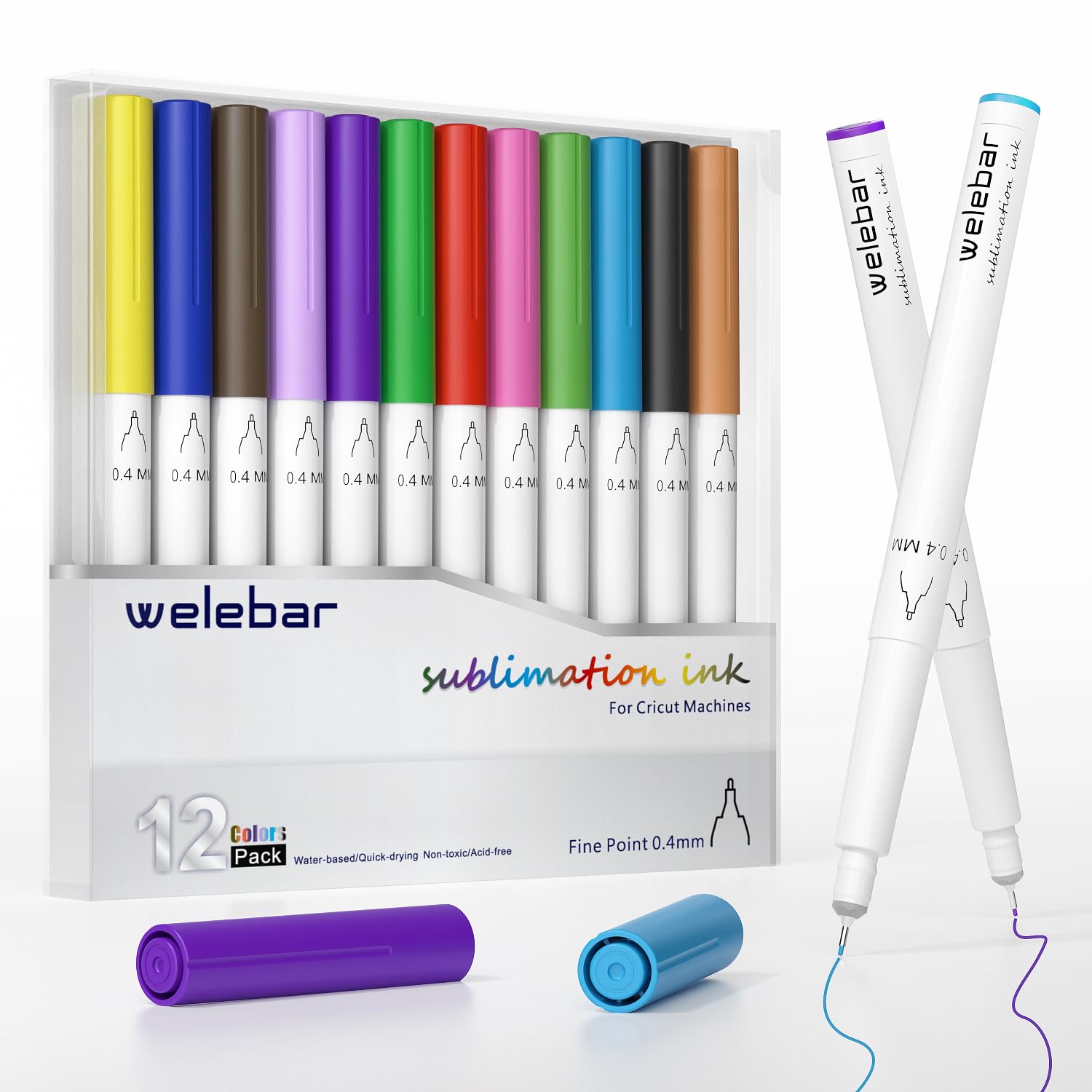 Ink Projects Infusible Ink Pen Designs Welebar 12 Pack Infusible